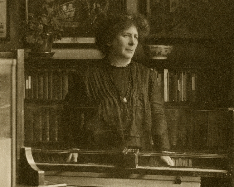 Hertha Ayrton in her laboratory. Credit: the Royal Society